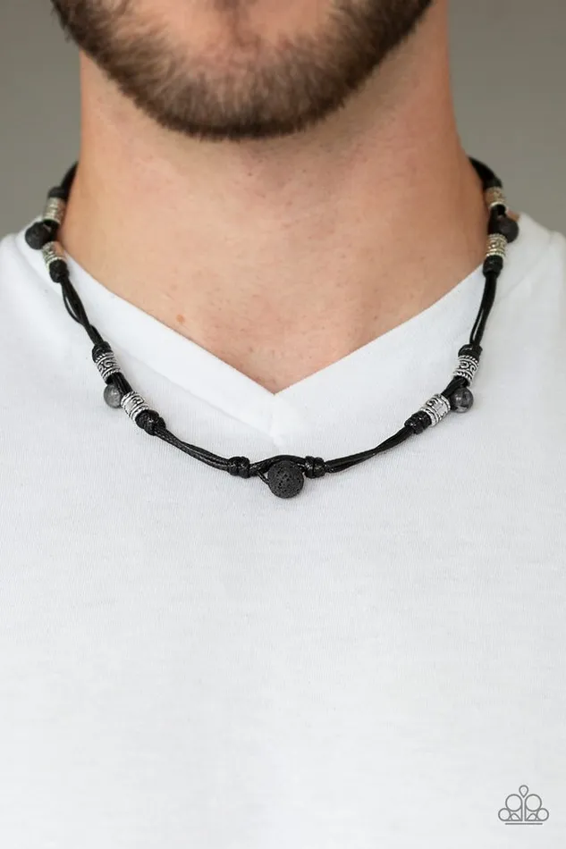 Paparazzi Jewelry Paparazzi Necklace Tiki Throwback Black Necklaces