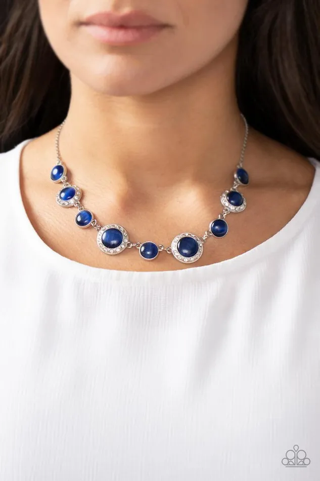 Paparazzi Jewelry Paparazzi Necklace Too Good to BEAM True Blue Necklaces