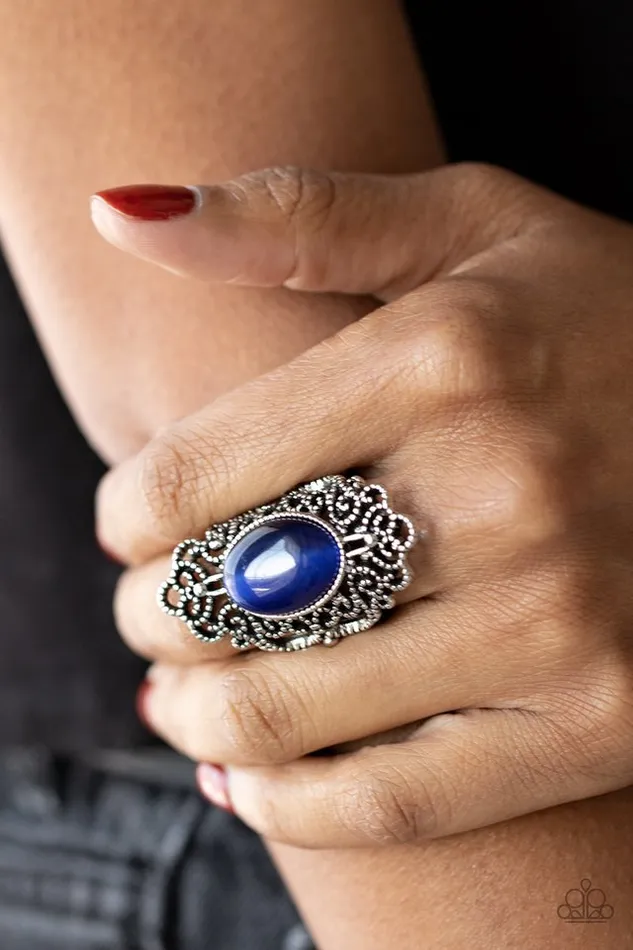 Paparazzi Jewelry Paparazzi Ring Once Upon a Meadow Blue Rings