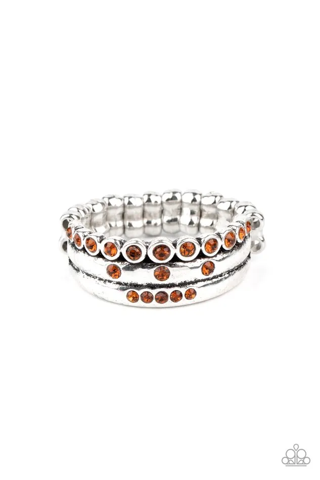Paparazzi Jewelry Paparazzi Ring The Next Level Brown Rings Paparazzi Jewelry Paparazzi Ring The Next Level Brown Rings
