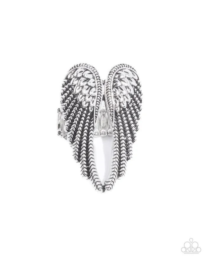 Paparazzi Jewelry Rings Paparazzi Ring Angelic Actress Silver Paparazzi Jewelry Rings Paparazzi Ring Angelic Actress Silver