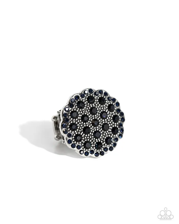 Paparazzi Jewelry Rings Paparazzi Ring Blingy Bouquet Blue Paparazzi Jewelry Rings Paparazzi Ring Blingy Bouquet Blue