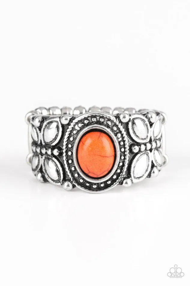 Paparazzi Jewelry Rings Paparazzi Ring Butterfly Belle Orange