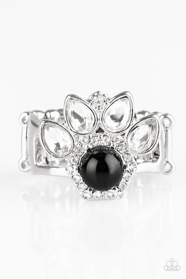 Paparazzi Jewelry Rings Paparazzi Ring Crown Coronation Black Paparazzi Jewelry Rings Paparazzi Ring Crown Coronation Black
