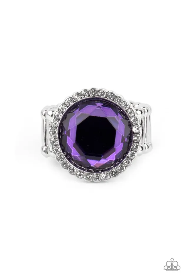 Paparazzi Jewelry Rings Paparazzi Ring Crown Culture Purple Paparazzi Jewelry Rings Paparazzi Ring Crown Culture Purple