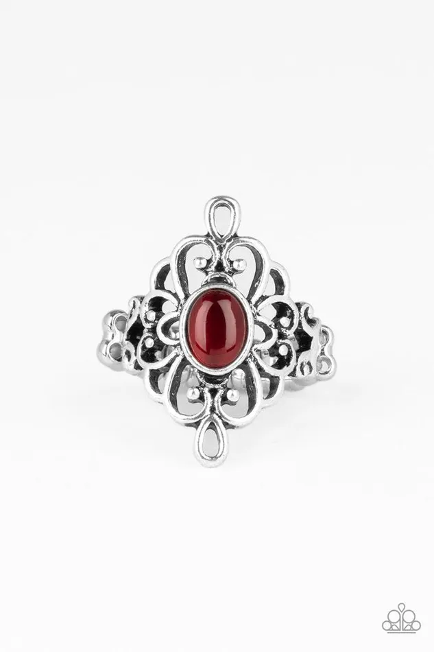 Paparazzi Jewelry Rings Paparazzi Ring DEW Your Thing Red Paparazzi Jewelry Rings Paparazzi Ring DEW Your Thing Red