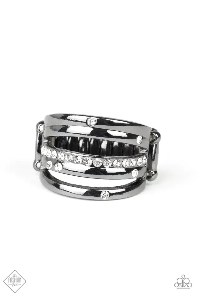 Paparazzi Jewelry Rings Paparazzi Ring Make A SHEEN Black