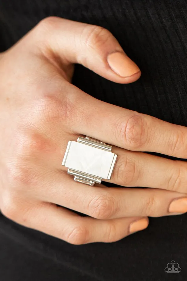 Paparazzi Jewelry Rings Paparazzi Ring Mystical Marinas White