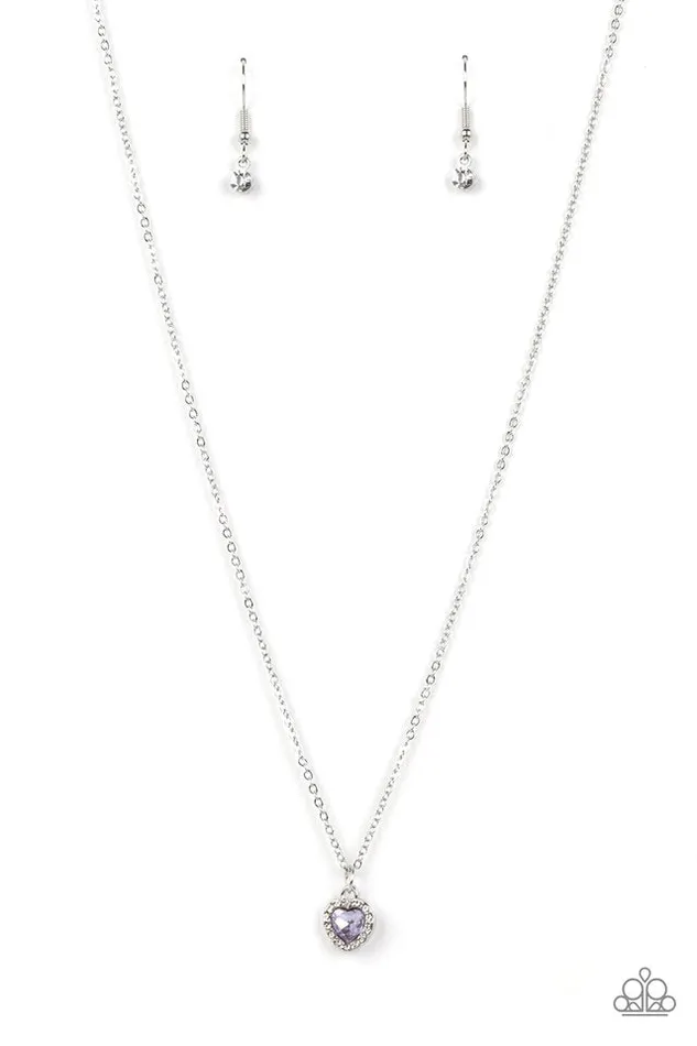 Paparazzi Necklace A Little Lovestruck Purple Paparazzi Jewelry Necklaces Paparazzi Necklace A Little Lovestruck Purple Paparazzi Jewelry Necklaces