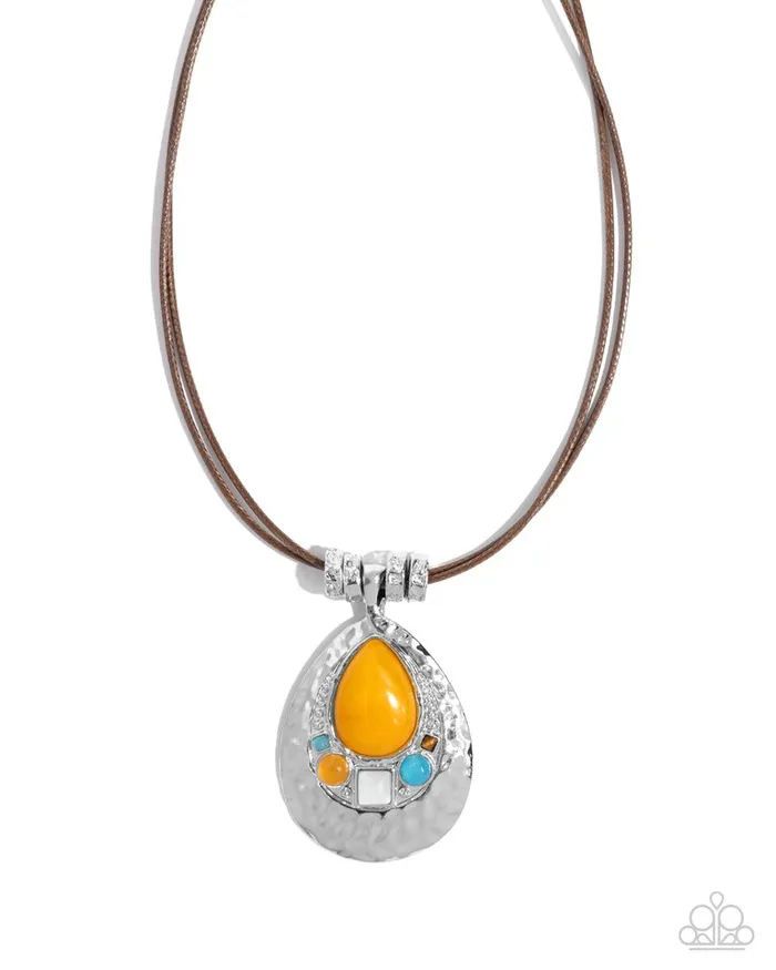 Paparazzi Necklace Admirably Artisan Yellow Paparazzi Jewelry Necklaces Paparazzi Necklace Admirably Artisan Yellow Paparazzi Jewelry Necklaces