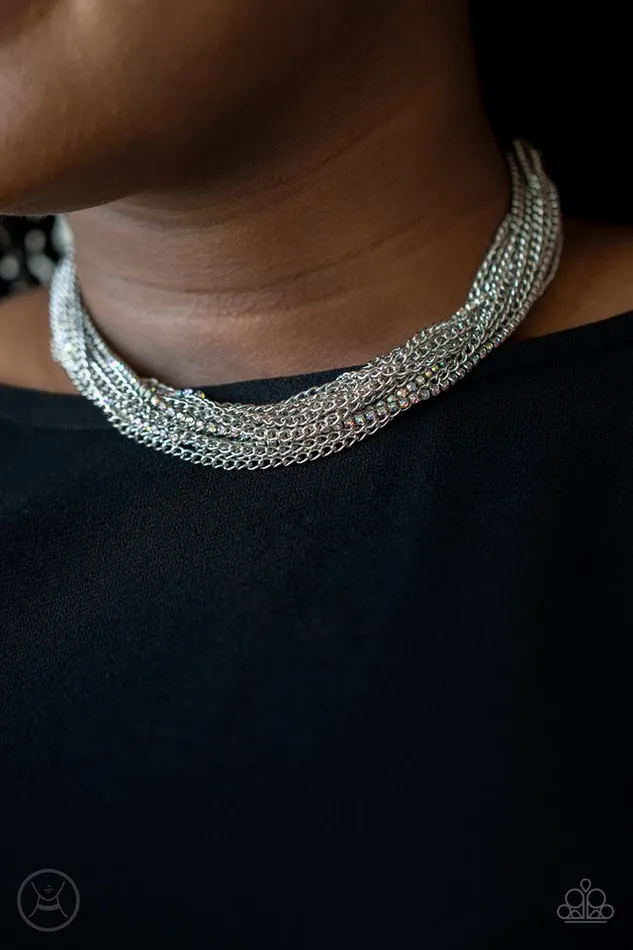 Paparazzi Necklace Catch You LAYER Multi Paparazzi Jewelry Necklaces