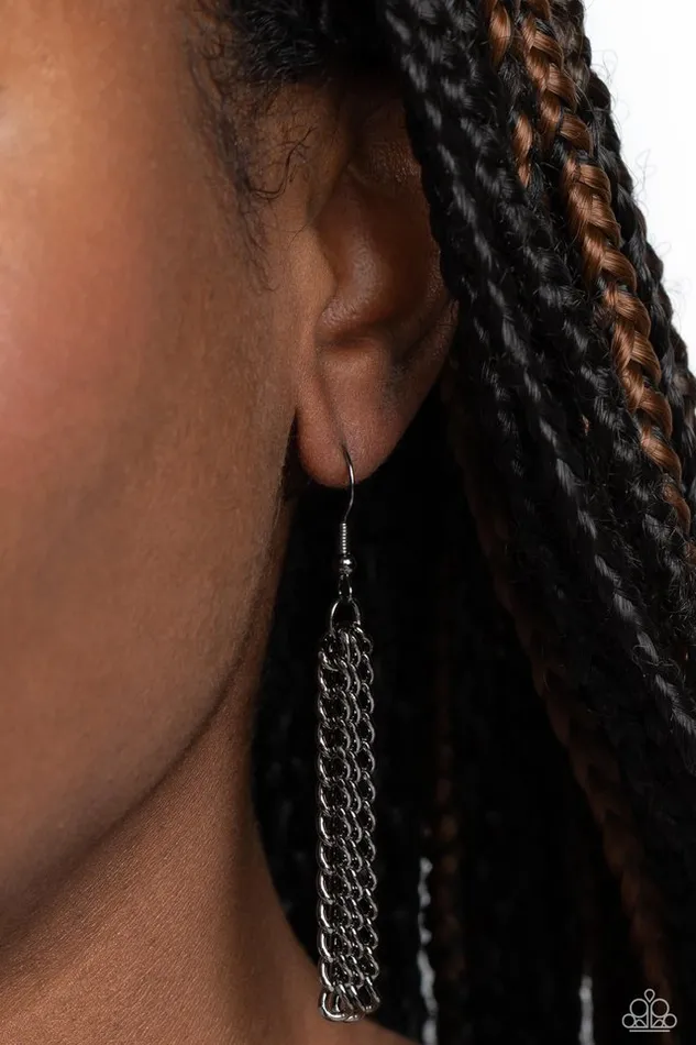 Paparazzi Necklace Come CHAIN or Shine Black Paparazzi Jewelry Necklaces Paparazzi Necklace Come CHAIN or Shine Black Paparazzi Jewelry Necklaces