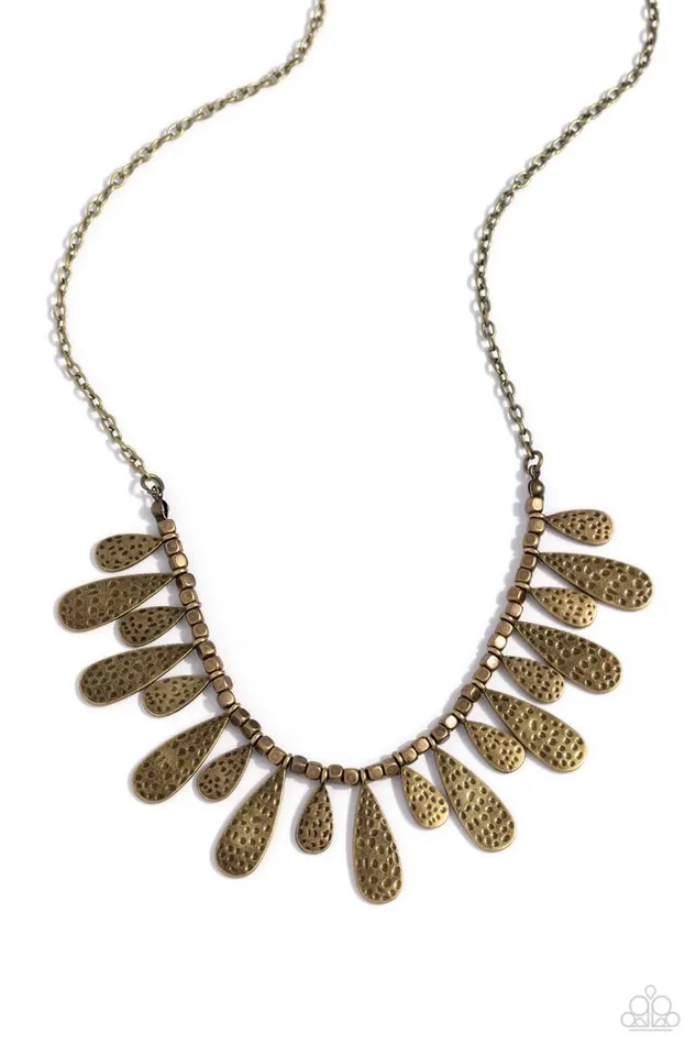 Paparazzi Necklace Compelling Confetti Brass Paparazzi Jewelry Necklaces Paparazzi Necklace Compelling Confetti Brass Paparazzi Jewelry Necklaces