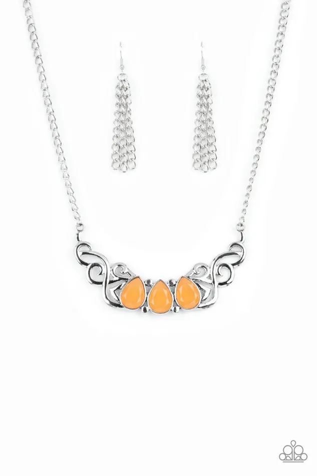 Paparazzi Necklace Heavenly Happenstance Orange Paparazzi Jewelry Necklaces Paparazzi Necklace Heavenly Happenstance Orange Paparazzi Jewelry Necklaces