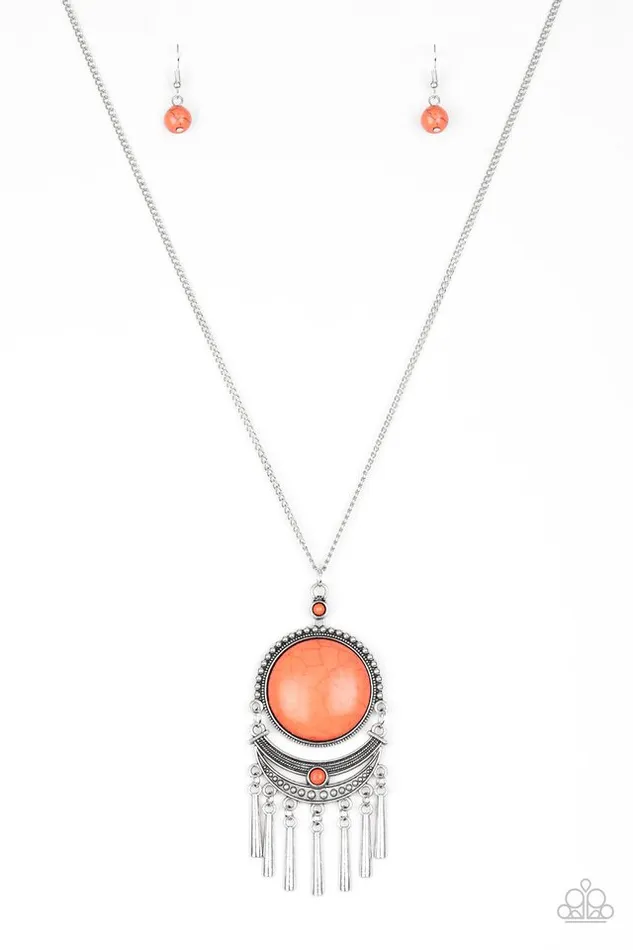 Paparazzi Necklace Rural Rustler Orange Paparazzi Jewelry Necklaces Paparazzi Necklace Rural Rustler Orange Paparazzi Jewelry Necklaces