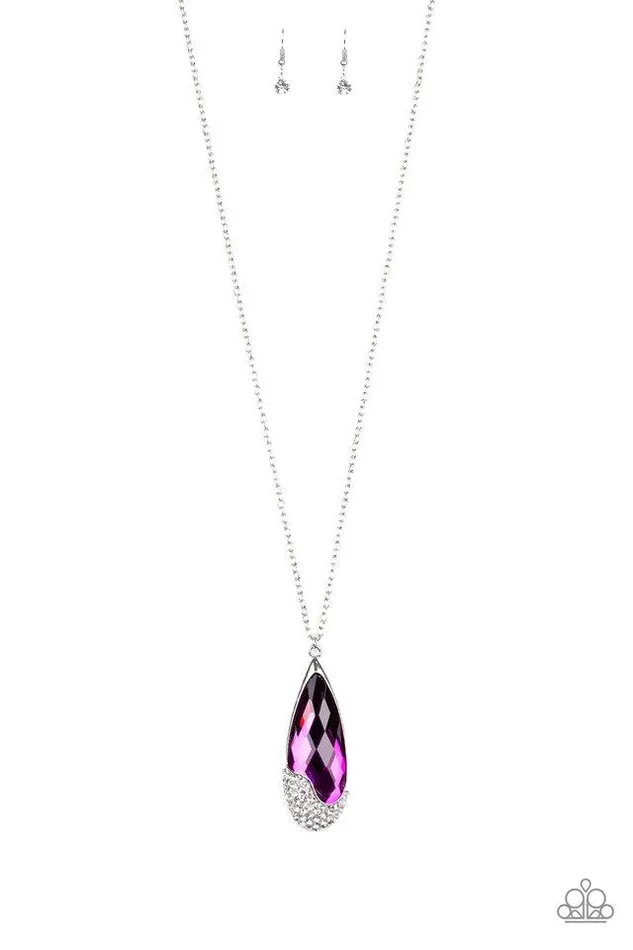 Paparazzi Necklace Spellbound Purple Paparazzi Jewelry Necklaces
