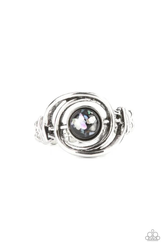 Paparazzi Ring Celestial Karma Black Paparazzi Jewelry Rings Paparazzi Ring Celestial Karma Black Paparazzi Jewelry Rings