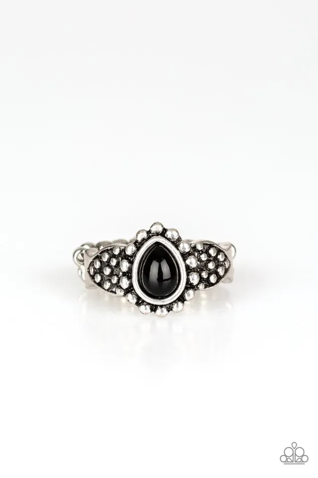 Paparazzi Ring Pep Talk Black Paparazzi Jewelry Rings Paparazzi Ring Pep Talk Black Paparazzi Jewelry Rings