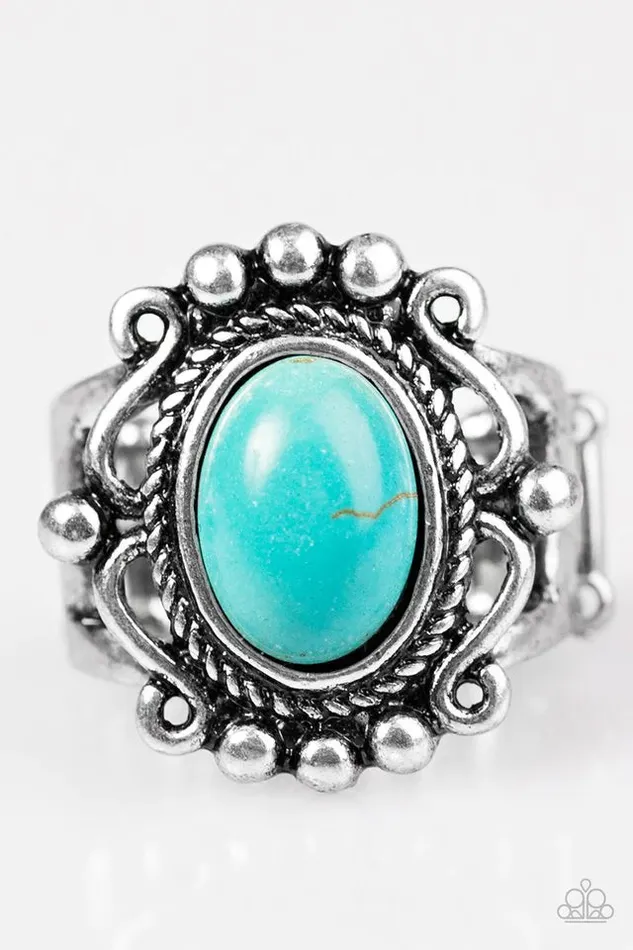 Rings Paparazzi Jewelry Paparazzi Ring Dreamy Deserts Blue