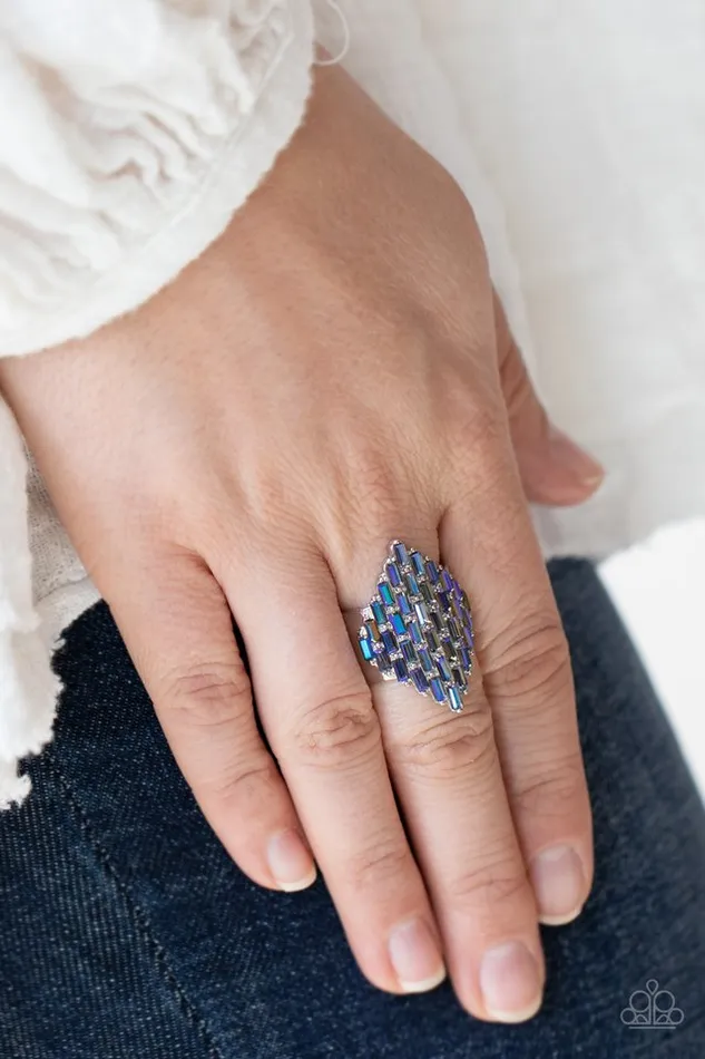 Rings Paparazzi Jewelry Paparazzi Ring Hive Hustle Blue