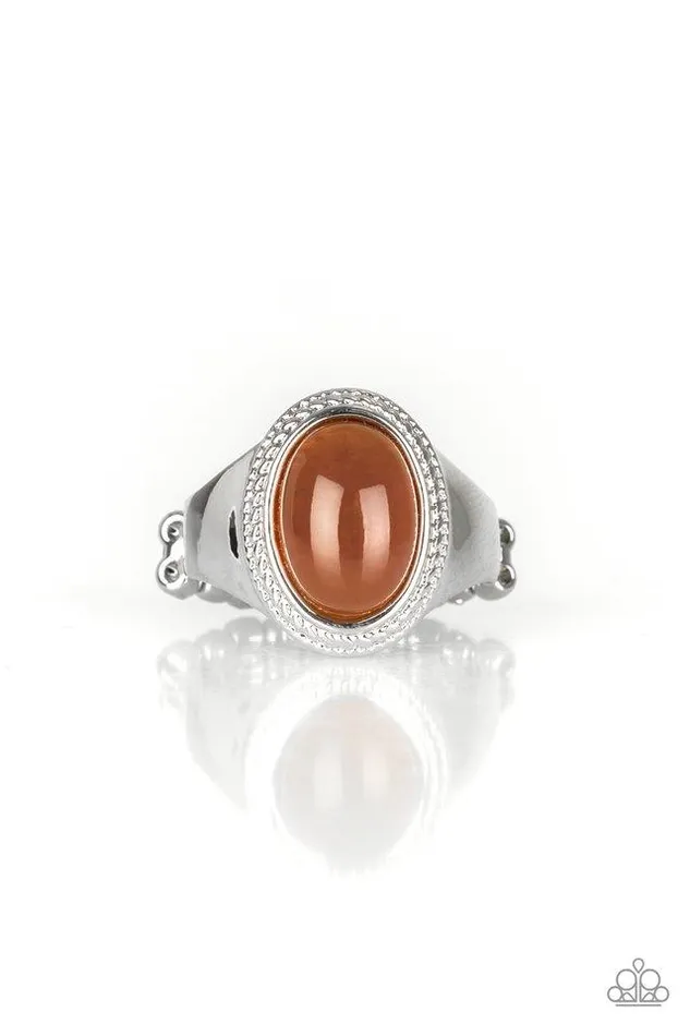 Rings Paparazzi Jewelry Paparazzi Ring Mystically Malibu Brown