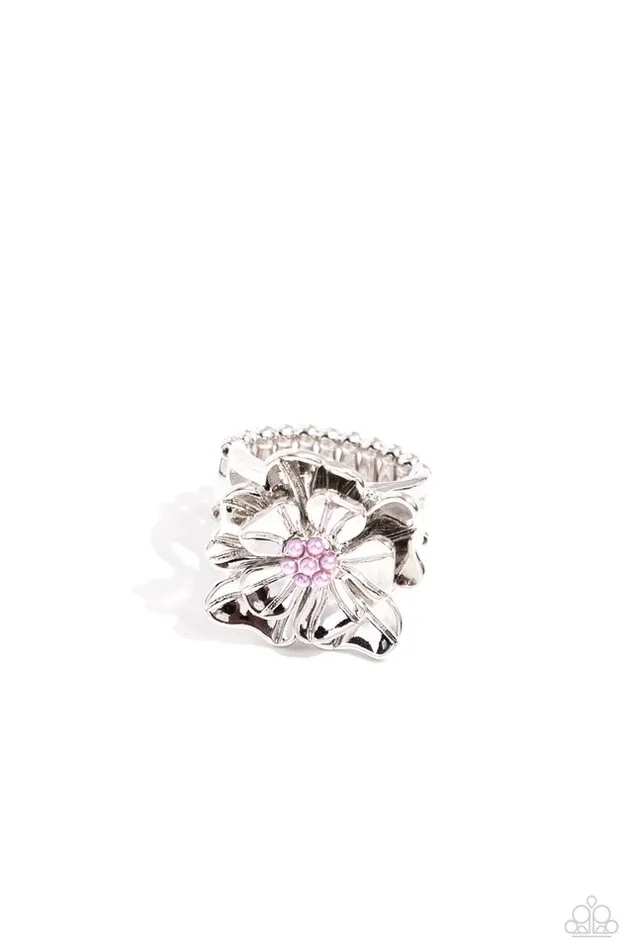 Rings Paparazzi Jewelry Paparazzi Ring Pampered Petals Purple Rings Paparazzi Jewelry Paparazzi Ring Pampered Petals Purple