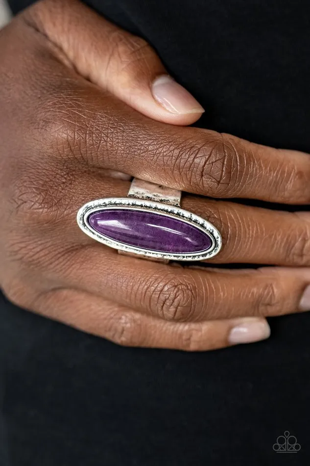 Rings Paparazzi Jewelry Paparazzi Ring Stone Mystic Purple