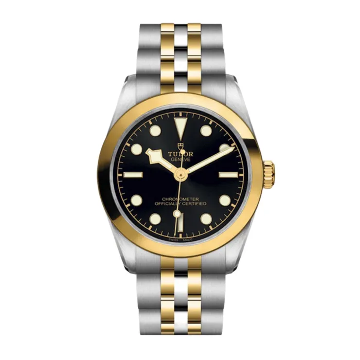 Tudor Bracelets Tudor Black Bay 31mm Watch Ref M796030001 Black Index Dial 18K Yellow Gold Bezel Two Tone Stainless Steel and 18K Yellow Gold Bracelet Tudor Bracelets Tudor Black Bay 31mm Watch Ref M796030001 Black Index Dial 18K Yellow Gold Bezel Two Tone Stainless Steel and 18K Yellow Gold Bracelet
