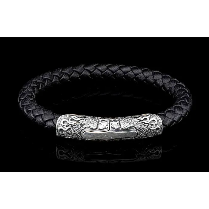 William Henry William Henry Silver Ramble On Braided Bracelet Bracelets