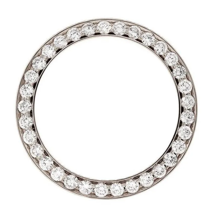 4 Ct Custom Earth Mined Diamond Bezel To Fit Rolex Datejust 41 Mm Watch GB Watches 4 Ct Custom Earth Mined Diamond Bezel To Fit Rolex Datejust 41 Mm Watch GB Watches