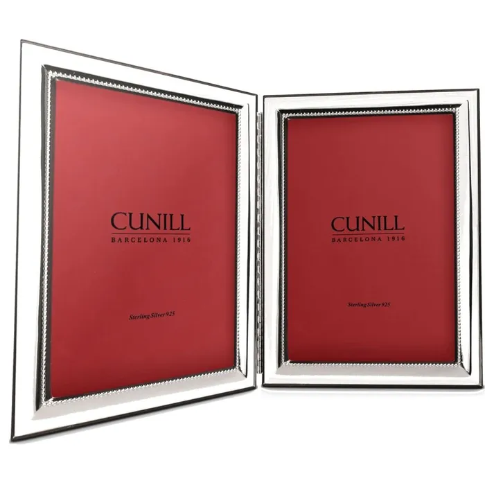 Cunill 925 Sterling Isabella Hinged Double 4x6 Picture Frame Cunill Rings Cunill 925 Sterling Isabella Hinged Double 4x6 Picture Frame Cunill Rings