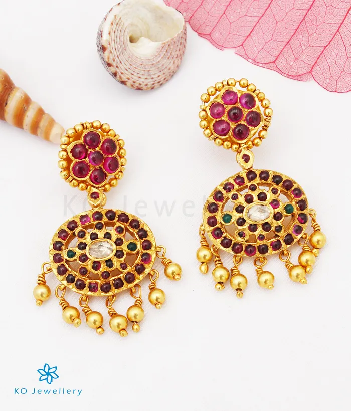 Earrings Dhan The Shivani Silver Kemp Earrings