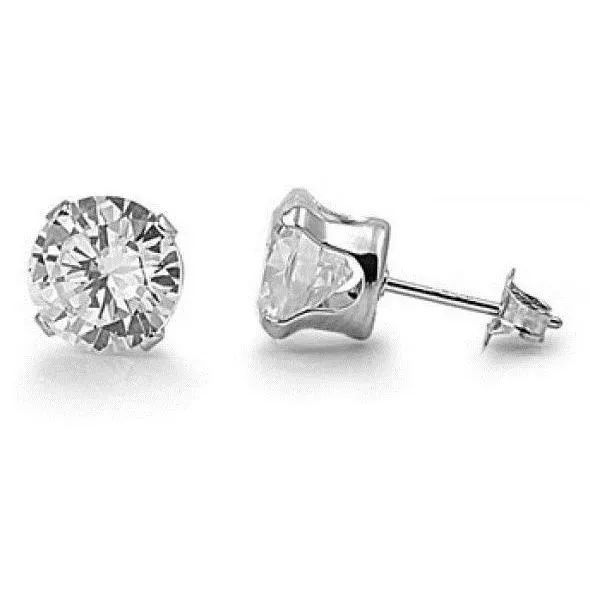 Earrings GB 200 Ct Ladies Studs Earrings Round Brilliant Cut Real Natural Earth Mined Diamonds White Gold Earrings GB 200 Ct Ladies Studs Earrings Round Brilliant Cut Real Natural Earth Mined Diamonds White Gold