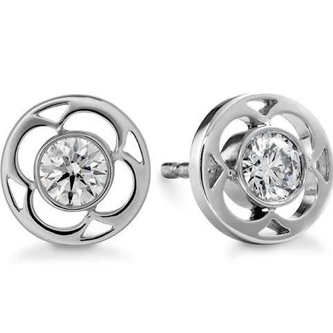 Earrings GB 2 Carats Round Cut Women Stud Earrings Genuine Natural Earth Mined Diamonds Earrings GB 2 Carats Round Cut Women Stud Earrings Genuine Natural Earth Mined Diamonds