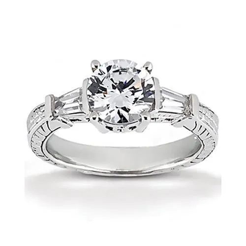 GB Rings 250 Carats Three Stone Natural Earth Mined Diamond Engagement Ring White Gold 14K GB Rings 250 Carats Three Stone Natural Earth Mined Diamond Engagement Ring White Gold 14K