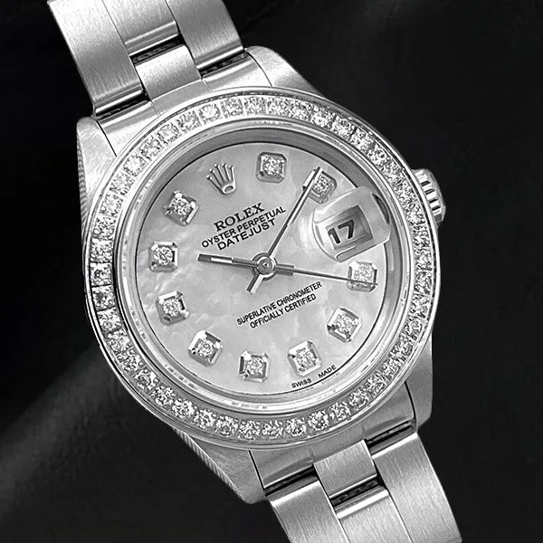 HarryChadEntcom Rolex 69160 Oyster Perpetual Lady Datejust 26mm MOP Diamond Dial SS watch Watches HarryChadEntcom Rolex 69160 Oyster Perpetual Lady Datejust 26mm MOP Diamond Dial SS watch Watches