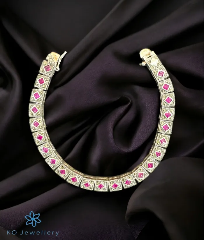 Imported Bracelets The Florence Sparkle Silver Marcasite Bracelet