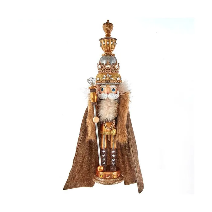 Kurt Adler Rings Kurt Adler 175 Hollywood Nutcrackers Gold King Nutcracker