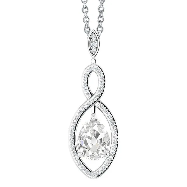 Necklaces HarryChadEntcom Gold Genuine Natural Earth Mined Diamond Pendant Prong Set Round Pear Old Mine Cut 250 Carats Necklaces HarryChadEntcom Gold Genuine Natural Earth Mined Diamond Pendant Prong Set Round Pear Old Mine Cut 250 Carats