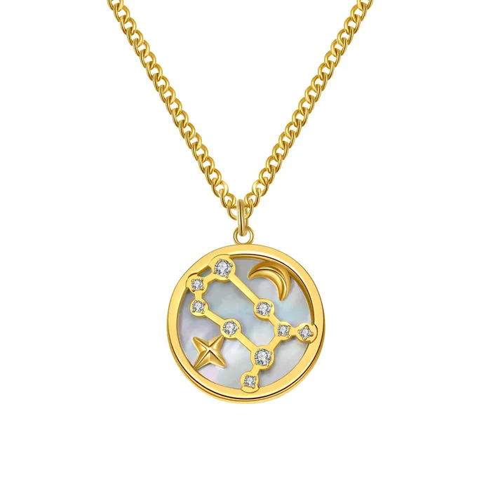 Necklaces Hey Happiness Gemini Star Constellation Necklace