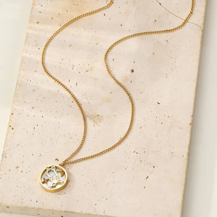 Necklaces Hey Happiness Gemini Star Constellation Necklace
