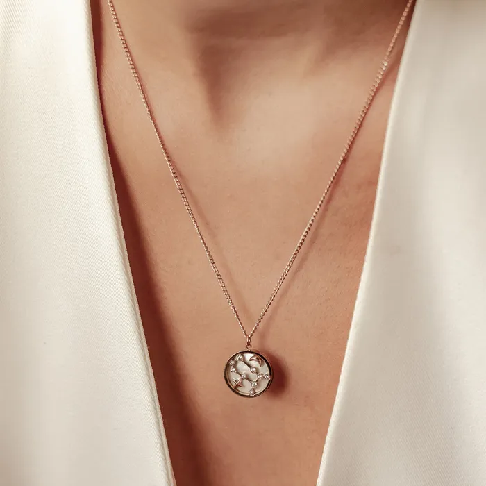 Necklaces Hey Happiness Gemini Star Constellation Necklace