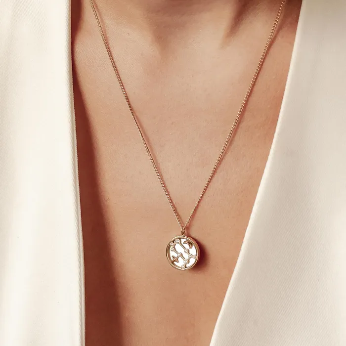Necklaces Hey Happiness Gemini Star Constellation Necklace