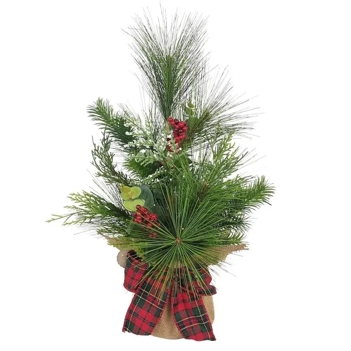 Necklaces Kurt Adler 18Inch Berries And Plaid Ribbon Green Tree Kurt Adler Necklaces Kurt Adler 18Inch Berries And Plaid Ribbon Green Tree Kurt Adler