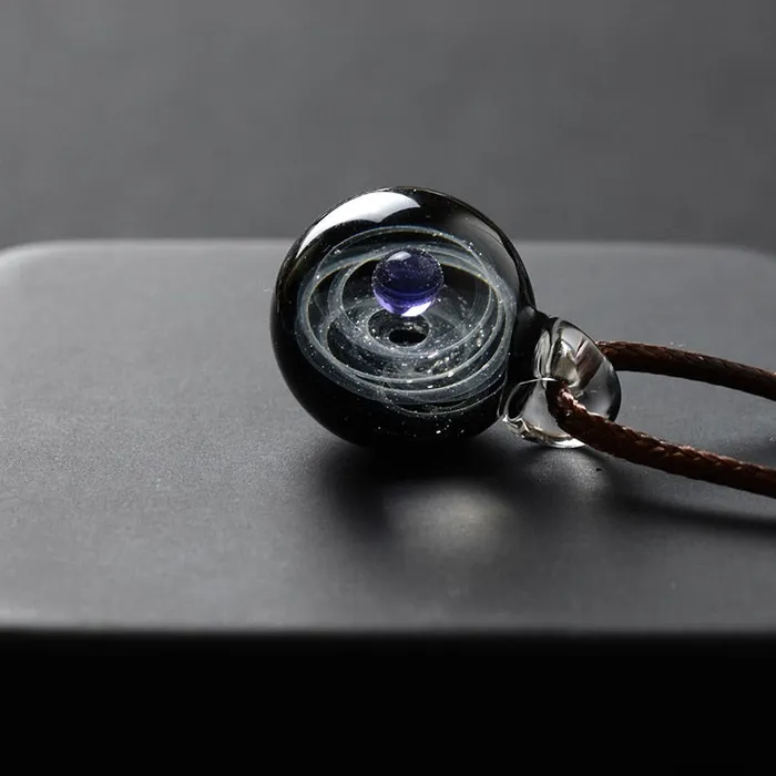 Necklaces Life Changing Energy Universe Glass Bead Planets Necklace FREE Gift Box