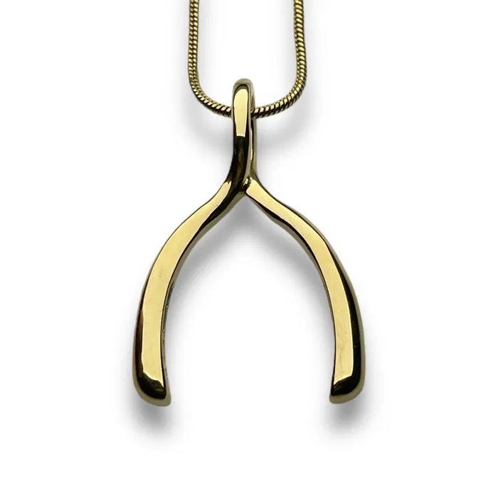 Necklaces MyCONQUERing Wishbone Interchangeable Necklace
