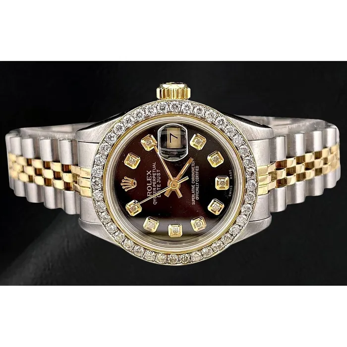 PreStyled Sets Rolex Datejust 26mm 18k Gold Steel Ladies Watch HarryChadEntcom PreStyled Sets Rolex Datejust 26mm 18k Gold Steel Ladies Watch HarryChadEntcom
