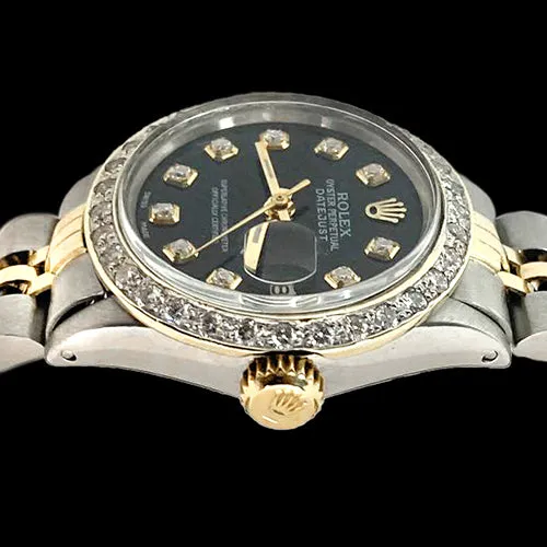 PreStyled Sets Rolex Datejust 26mm 18k Gold Steel Ladies Watch HarryChadEntcom