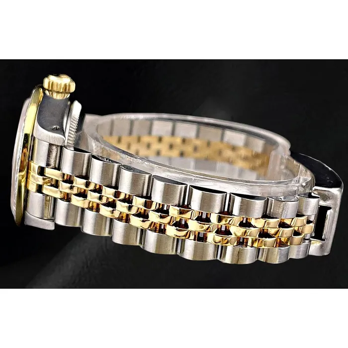 PreStyled Sets Rolex Datejust 26mm 18k Gold Steel Ladies Watch HarryChadEntcom