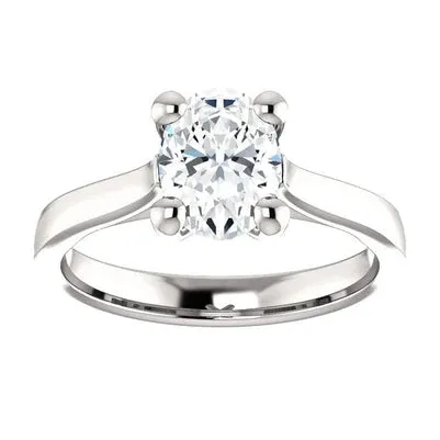 Rings GB Cathedral Setting Solitaire Oval Natural Earth Mined Diamond Ring 350 Carats Jewelry New Rings GB Cathedral Setting Solitaire Oval Natural Earth Mined Diamond Ring 350 Carats Jewelry New